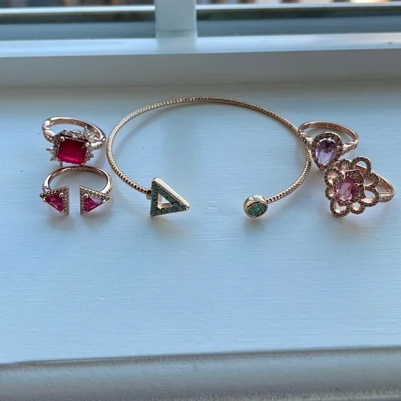 Rose Gold Jewelry Lot - Picture 1 of 6